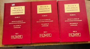 Billig's Philatelic Handbook 3 Vol's  #41 42 43  British  Empire in Australasia.