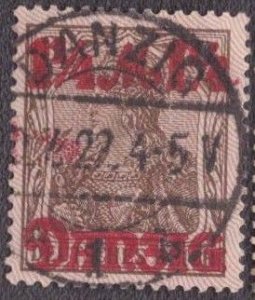 Danzig - 29b 1920 Used