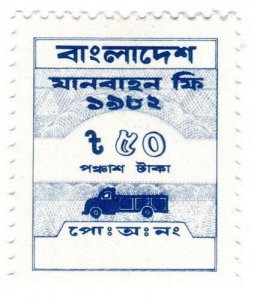 (I.B) Bangladesh Revenue : Vehicle Test Fee 50T