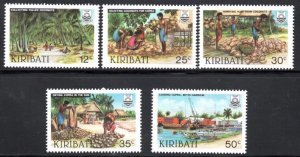 Kiribati - 1983 Copra Industry Set MNH** SG 205-209