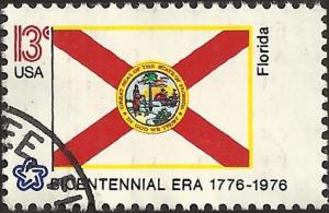 # 1659 USED STATE FLAG FLORIDA