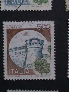 ​ITALIY-1980 VERY OLD ITALY FAMOUS CAST;ES USED STAMPS LARGE SETVERY FINE WE S