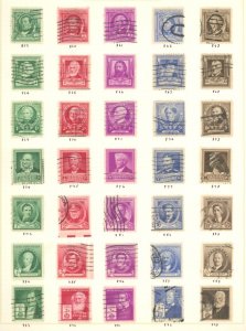 U.S. #SET/MIXED CONDITION 