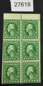 US STAMPS #462a MINT OG NH BOOKLET LOT #27618