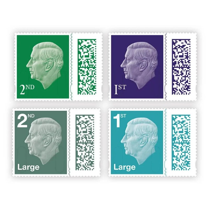 Stamps of Great Britain 2023.  ( pre order) - A set of definitive stamps of King