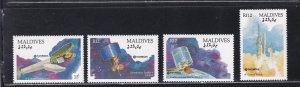 Maldive Islands #  1573 / 1579, Japanese Space Program, NH, 1/3 Cat.