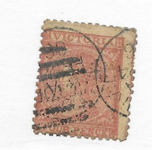 Australia Victoria #91 Used - Stamp - CAT VALUE $9.50