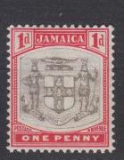 Jamaica - 1904 1p Arms Sc# 34 - MH  (9814)