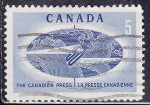 Canada 473 50th Anniversary of The Canadian Press 5¢ 1967