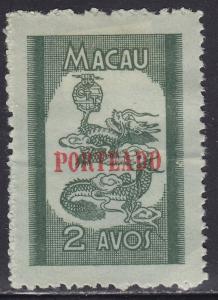 Macao J51 Postal Due 1951