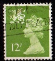 Wales - #WMMH17 Machin Queen Elizabeth II - Used