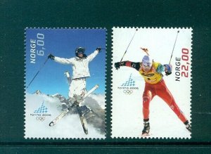 Norway - Sc# 1458-9. 2006 Winter Olympics. MNH $9.25.