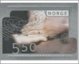 Norway 2003 Used NK1512 Greetings 5.5 Krone Multicolor (SC1380)*STOCK IMAGE*