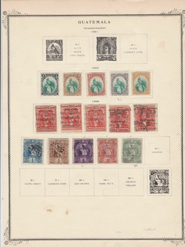 Guatemala Stamps  Ref 15523