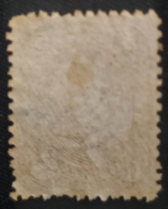 US 76a, black-brown Jefferson, 1863, 4 beautiful margins, Cat. value - $400.00