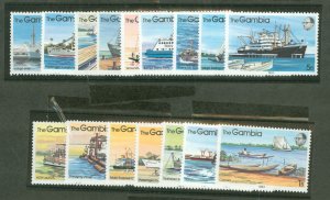 Gambia #465-80  Single (Complete Set)