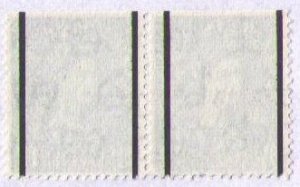 Great Britain SG 589 Used Vertical Pair 2 Graphite Lines Variety (Sc 355c)F-VF