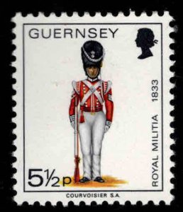 Guernsey Scott 103 MNH** Soldier in Uniform stamp