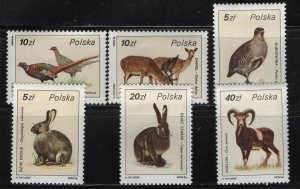 POLAND, 2719-2724 MNH,  SET
