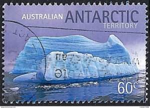 AUSTRALIAN ANTARCTIC TERRITORY (AAT) 2011 QEII 60c Multicoloured, Icebergs FU