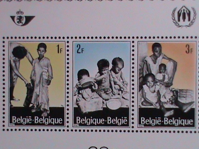BELGIUM-1967-SC#B806 UN WORLD REFUGEES MNH S/S VF  WE SHIP TO WORLD WIDE