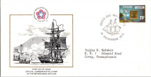 Netherlands Antilles, Worldwide First Day Cover, Americana