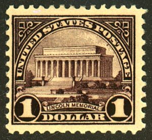 U.S. #571 MINT OG LH