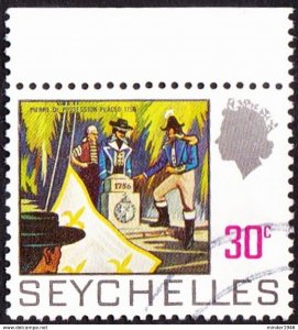 SEYCHELLES 1969 QEII 30 cents Multicoloured SG267 FU