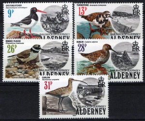 ZAYIX Alderney 13-17 MNH Birds Harbors Arch Bay 092023SM81M