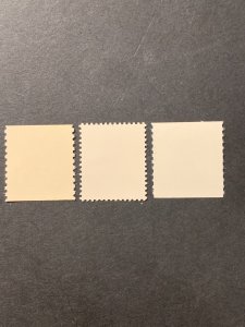 Stamps US 752,   Scott #2518, 2524A, 2525,  3 stamps, MNH, See Description.