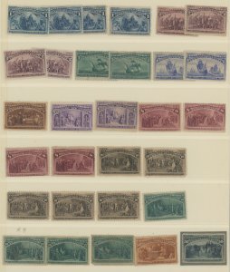 United States #230-240 Unused