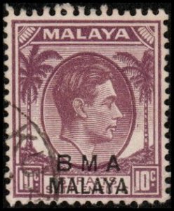 Straits Settlements 262a - Used - 10c George VI (1948) (cv $0.95)