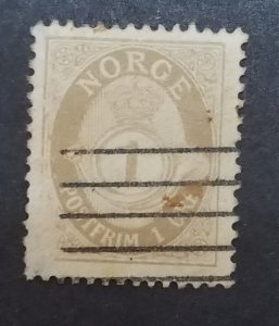NORWAY Scott 36 Used Stamp T4711