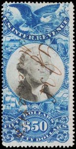 U.S. REV. SECOND ISSUE R131  Used (ID # 102156) 