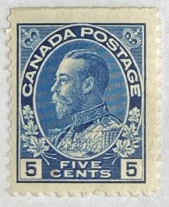 CANADA 1911-1925 #111 King George V 'Admiral' Issue - MNH (CV 375$ +)