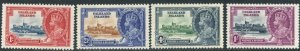 FALKLAND IS. Sc#77-80 1935 KGV Silver Jubilee Complete Set OG Mint Hinged