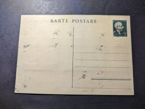 1944 Albania Overprint Stamp Set Souvenir Postcard Cover Prizren