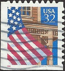 # 2921 USED FLAG OVER PORCH