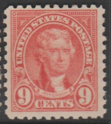 U.S. Scott #590 Jefferson Stamp - Mint Single