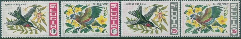 St Lucia 1969 SG256-259 Birds set MNH