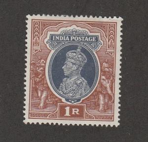 1926 - 1949 India Collection of One Unused Stamp and 19 Used Stamps