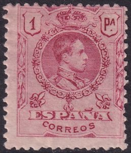 Spain 1909 Sc 306 MH*