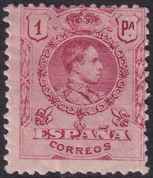Spain 1909 Sc 306 MH*