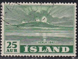 Iceland # 247, Hekla Volcano, Used