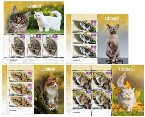 C A R - 2023 - Cats - Perf 4 Min Sheets  - Mint Never Hinged