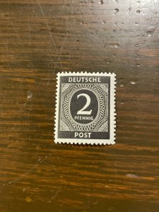 Germany SC 531 MNH 2pf Large Number (3) VF/XF