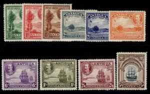 ANTIGUA GV SG81-90, 1932 Tercentenary set, M MINT. Cat £225.