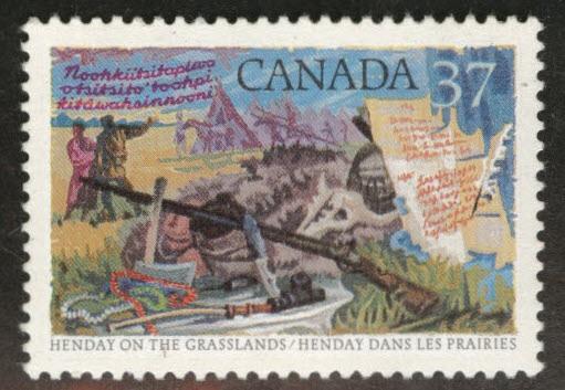 Canada Scott 1199 MH* stamp 1988