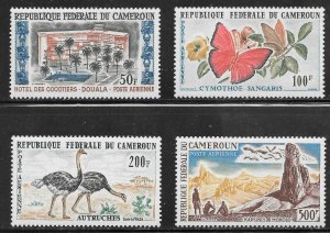 Cameroon (1962) - Scott # C41 - C44,  MH