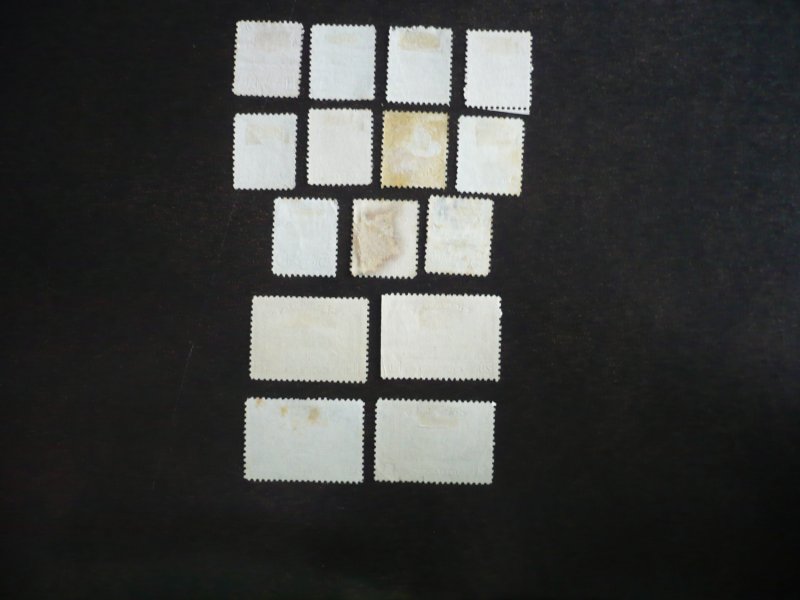 Stamps - Canada - Scott# 162-170,172-177 - Used Part Set of 15 Stamps
